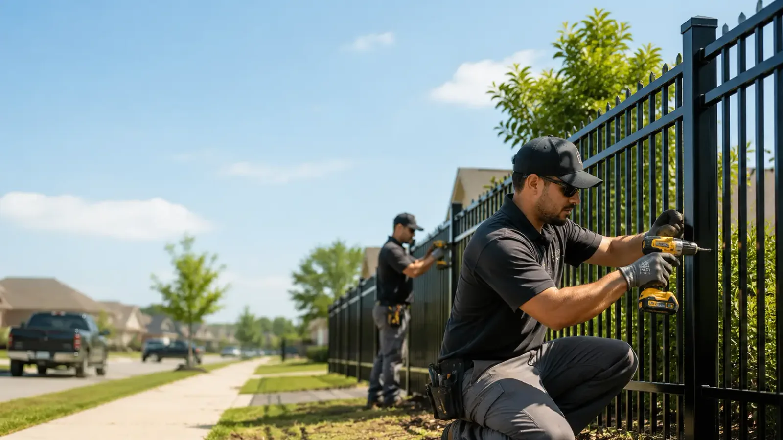 Metal Fence Installation in Nunez, GA